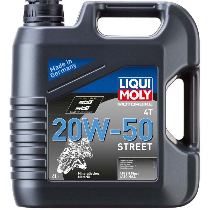 Motorbike 4T 20W50 Street(4ltr)