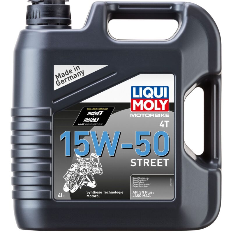 Motorbike 4T 15W50 Street (4ltr)